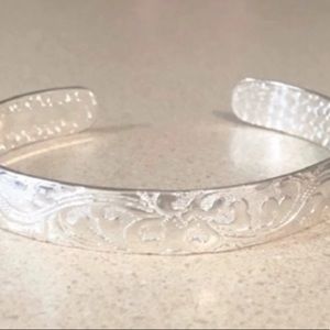 925 Stamped Sterling Silver Adjustable Bracelet